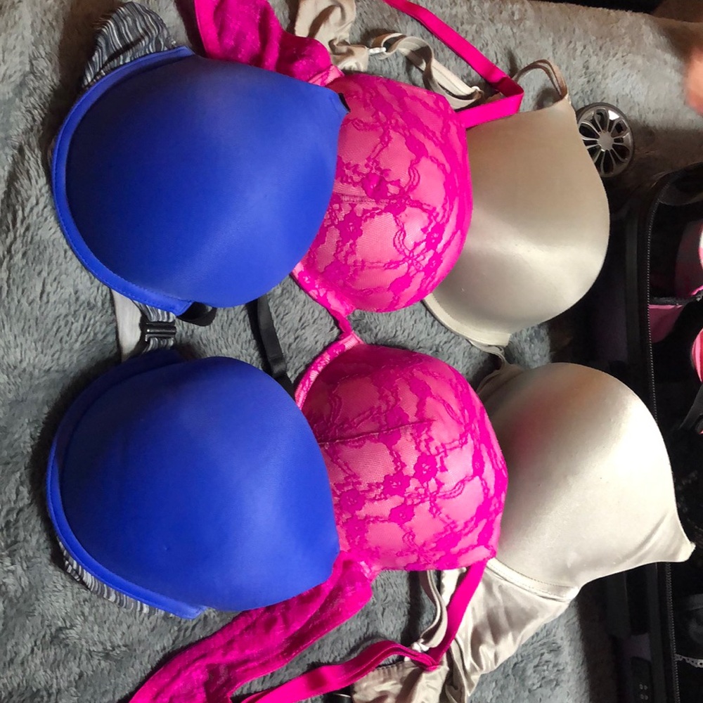 Victoria secret pink bras